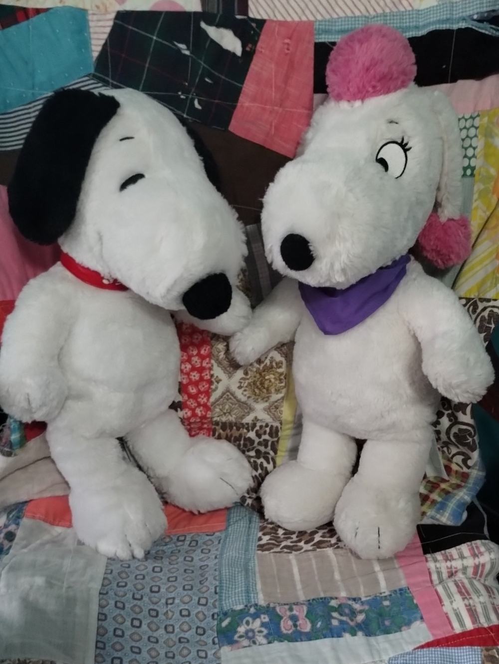 Build-A-Bear Peanuts Snoopy And Fifi Plush, 18in